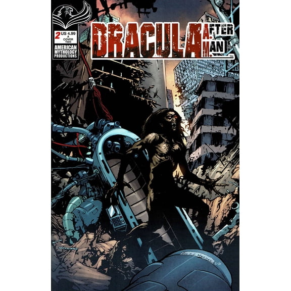 Dracula: After Man #2A VF ; American Mythology Comic Book
