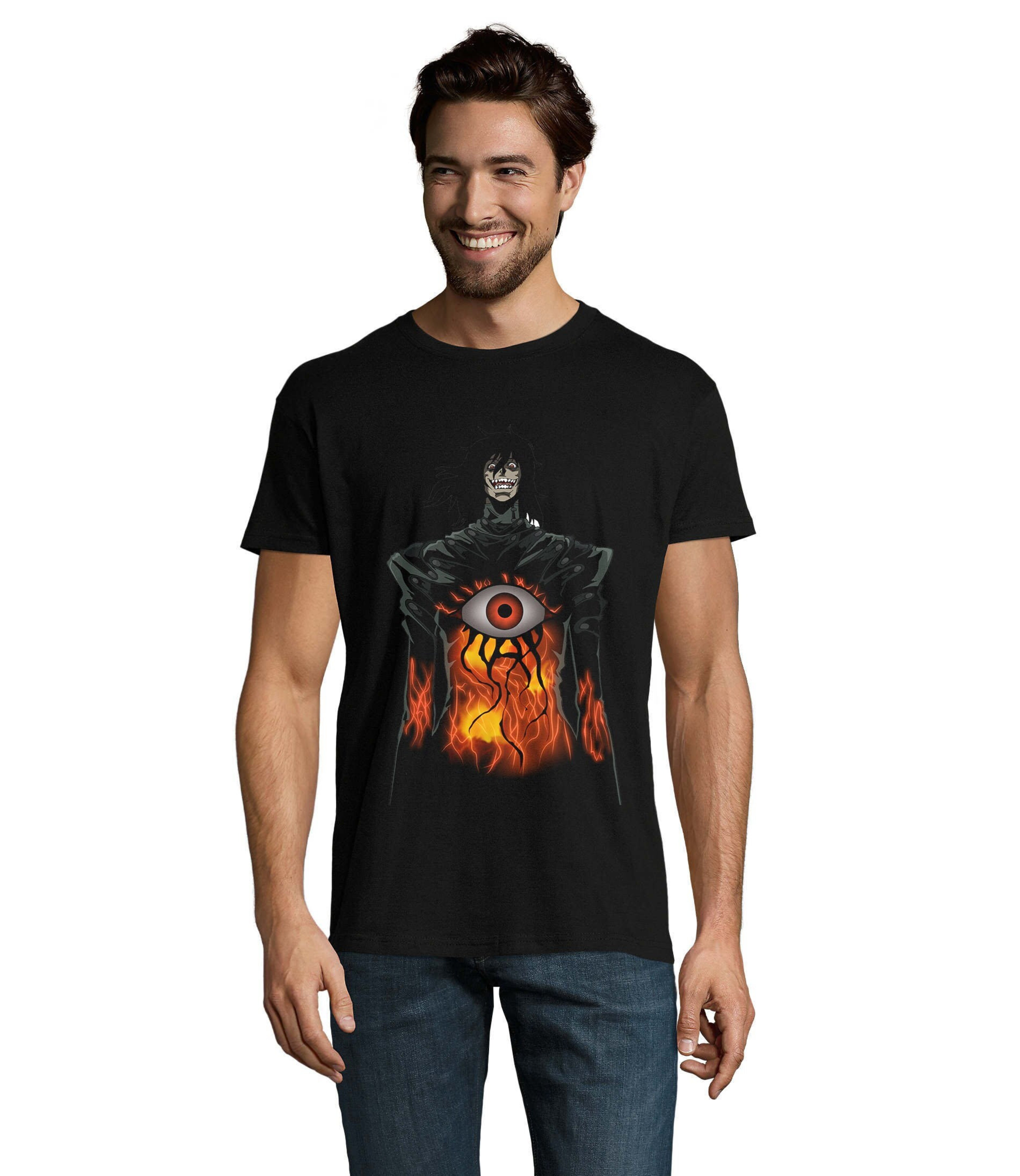 Dracula Anime Vampire Unisex Men's Cotton TShirt