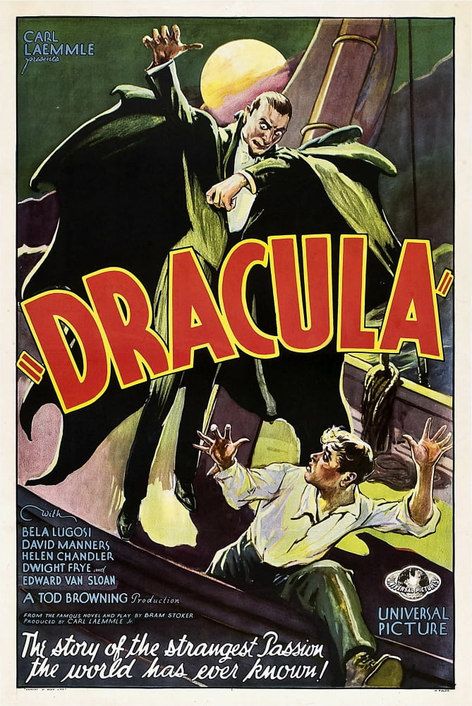Dracula Canvas Art - (11 x 17)
