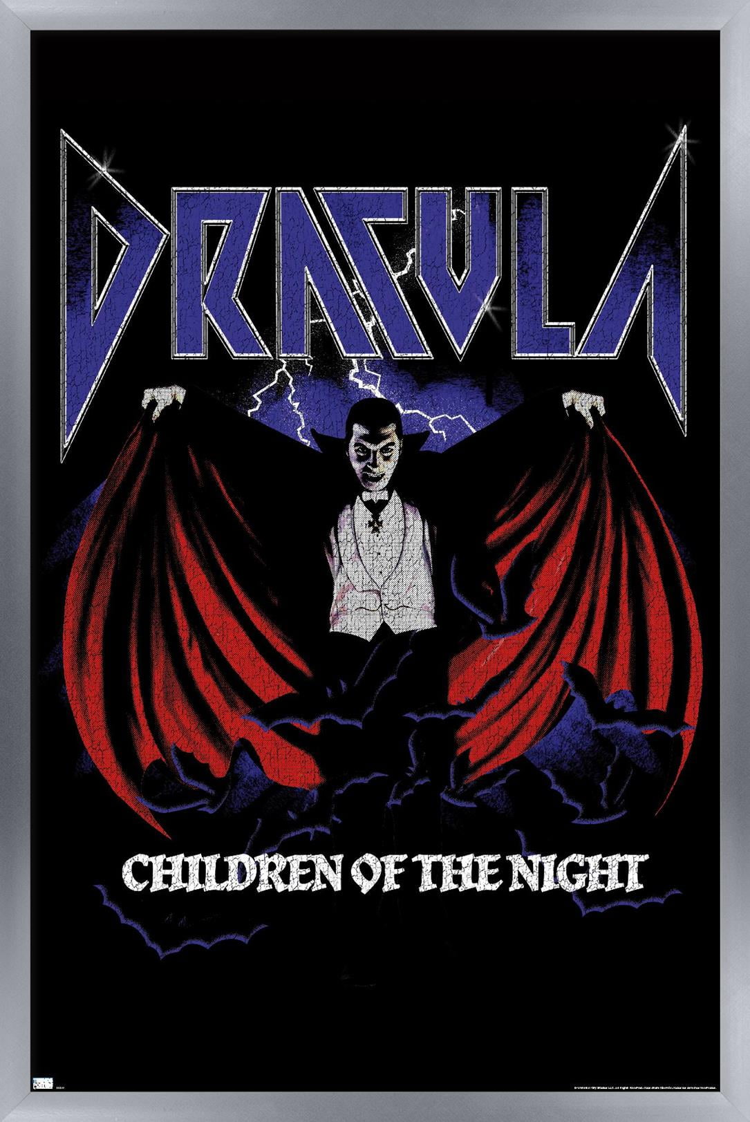 Dracula - Children Of The Night Wall Poster, 22.375" x 34" Framed