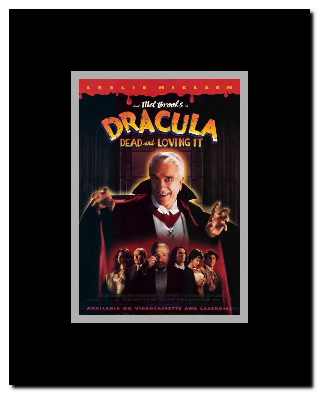 Dracula: Dead and Loving It Framed Movie Poster
