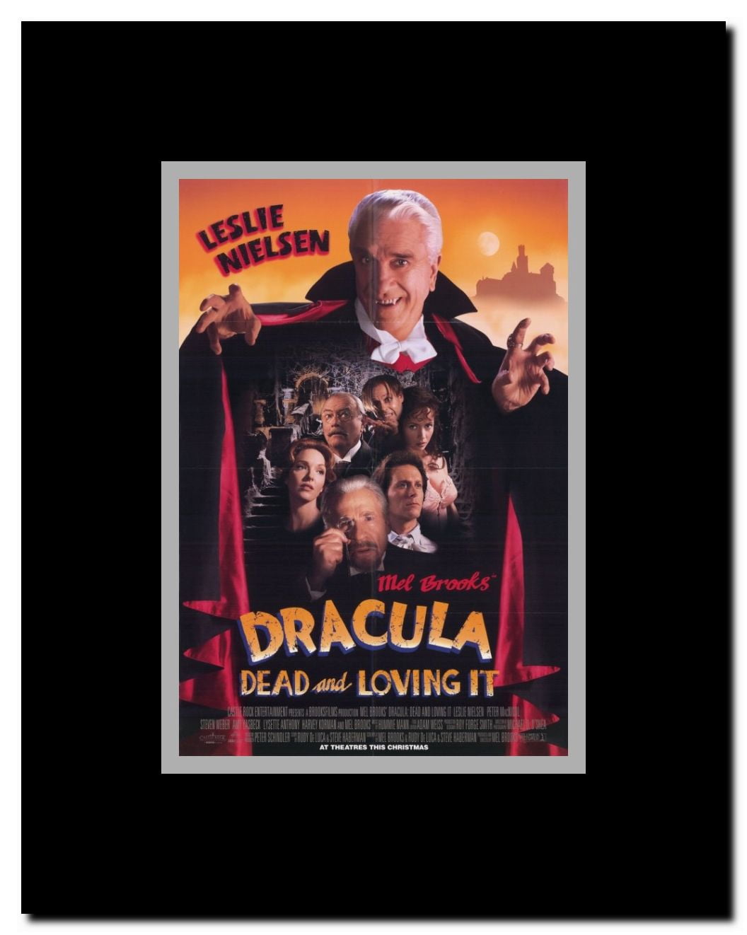 Dracula: Dead and Loving It Framed Movie Poster