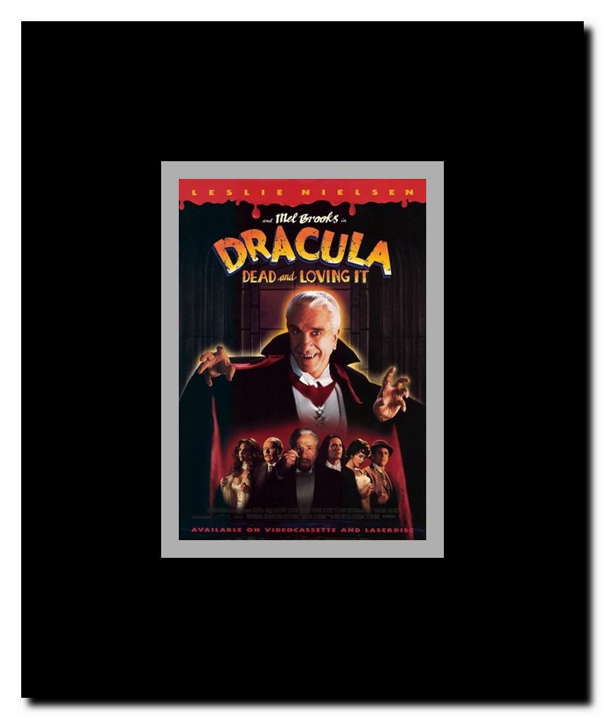 Dracula Dead and Loving it Framed Movie Poster