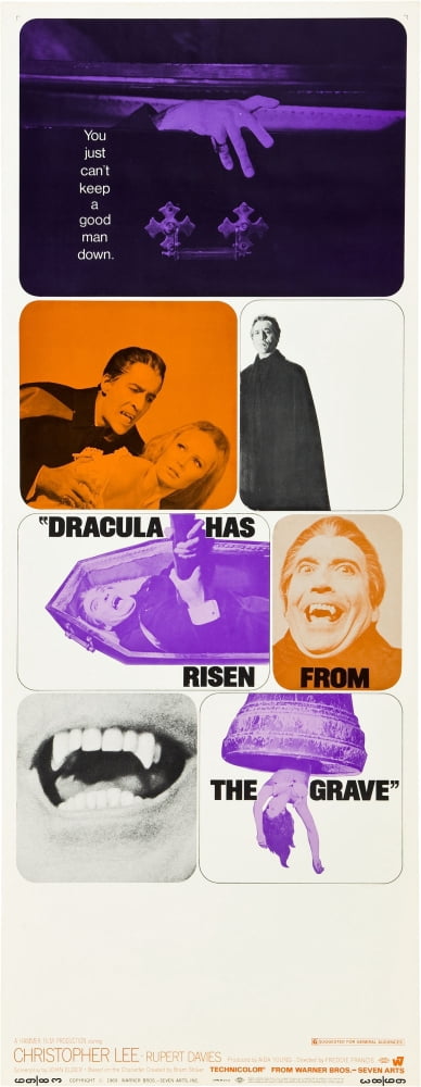 Dracula Has Risen From The Grave Canvas Art - (24 x 36)