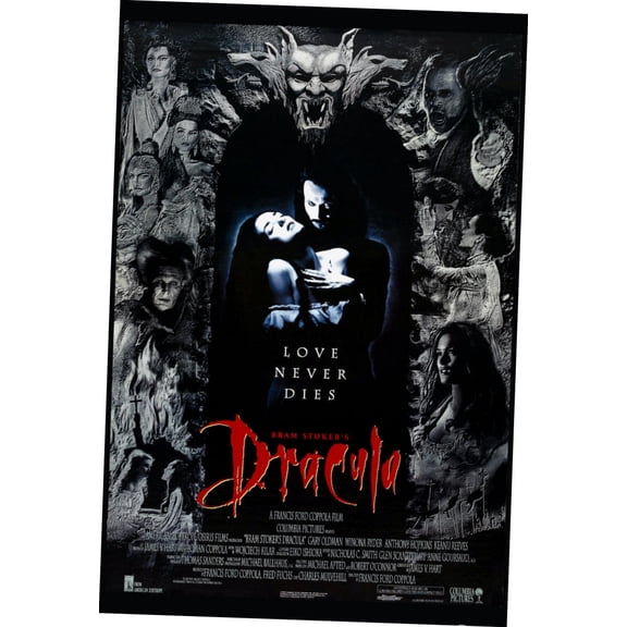 Dracula Movie Poster Print Art Poster 24x36 #462970 Multi-Color Square Adults Best Posters