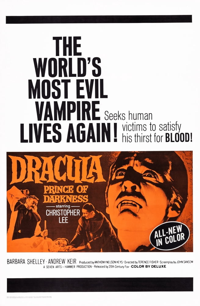 Dracula Prince Of Darkness U Canvas Art - (11 x 17)