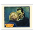 thumbnail image 1 of Dracula - Starring Bela Lugosi - Vintage Film Movie Poster c.1931 - Fine Art Matte Paper Print (Unframed) 11x14in, 1 of 4