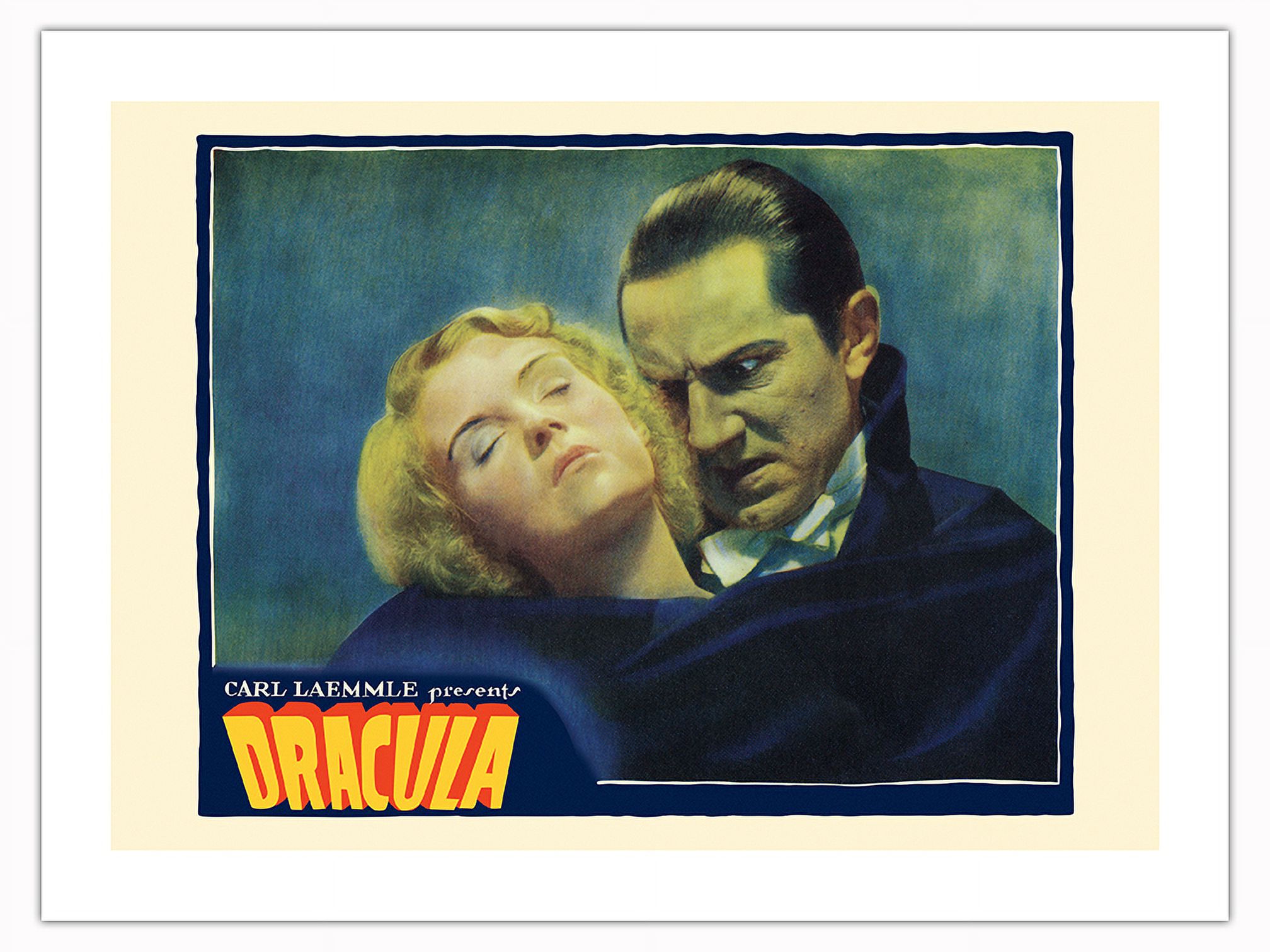 Dracula - Starring Bela Lugosi - Vintage Film Movie Poster c.1931 ...