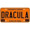 thumbnail image 1 of Dracula Transylvania Novelty Car Auto License Plate, 1 of 2