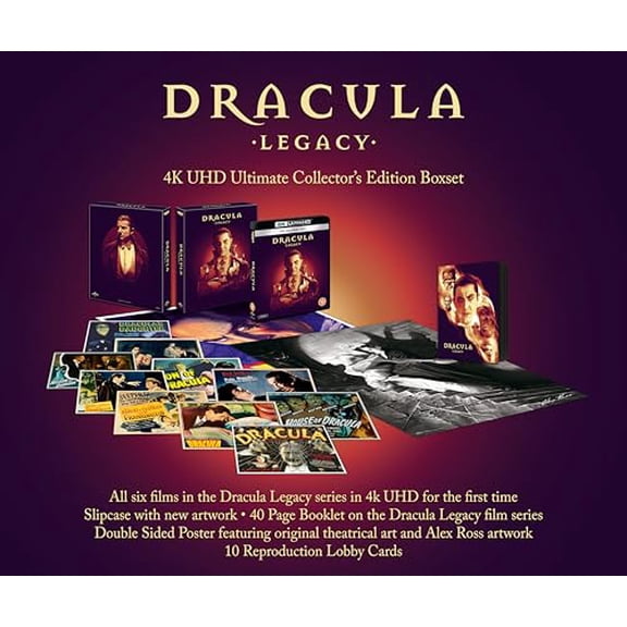 Dracula: Ultimate Legacy Collection (4K Ultra HD), Universal Uk, Horror