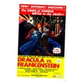 thumbnail image 1 of Dracula Vs Frankenstein Movie poster Metal Sign 8inx 12in Metal Print 8x12 Square Adults Z Posters, 1 of 3