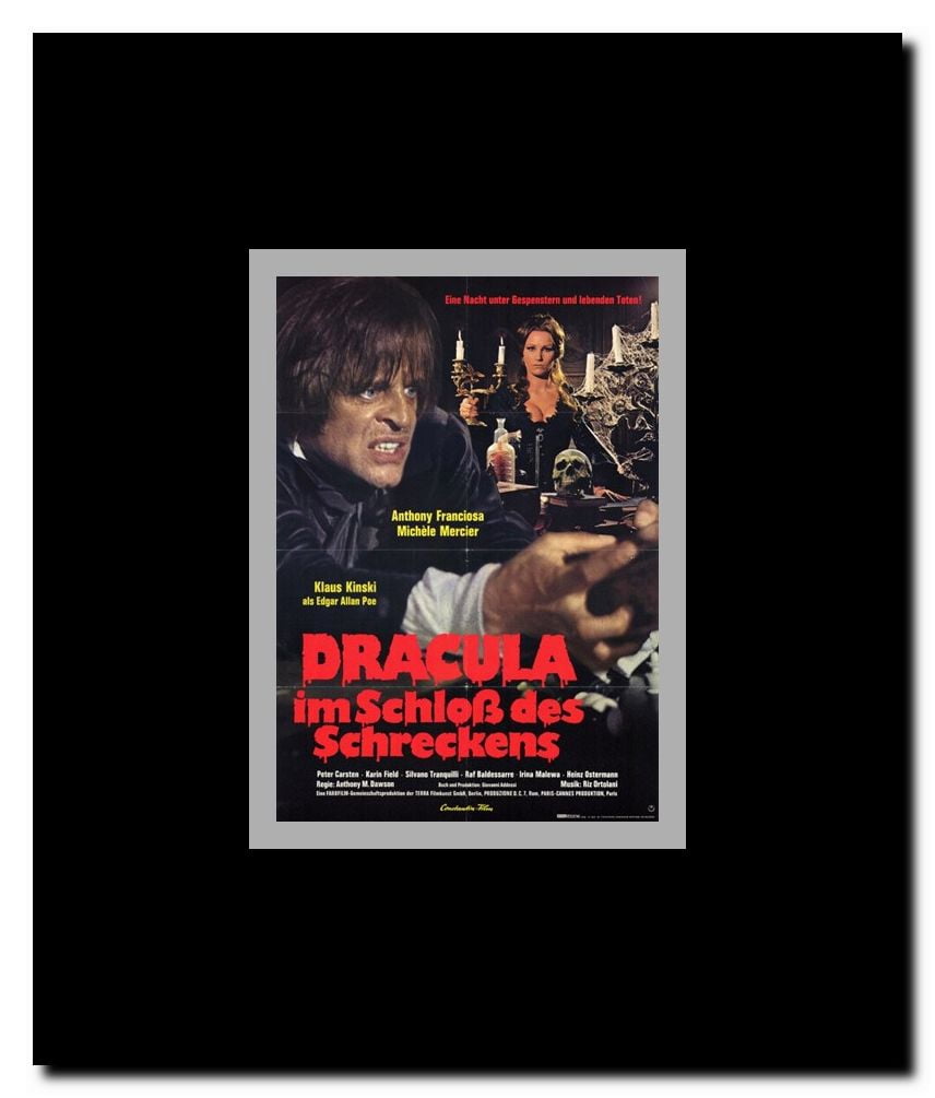 Dracula in the Castle of Blood Framed Movie Poster