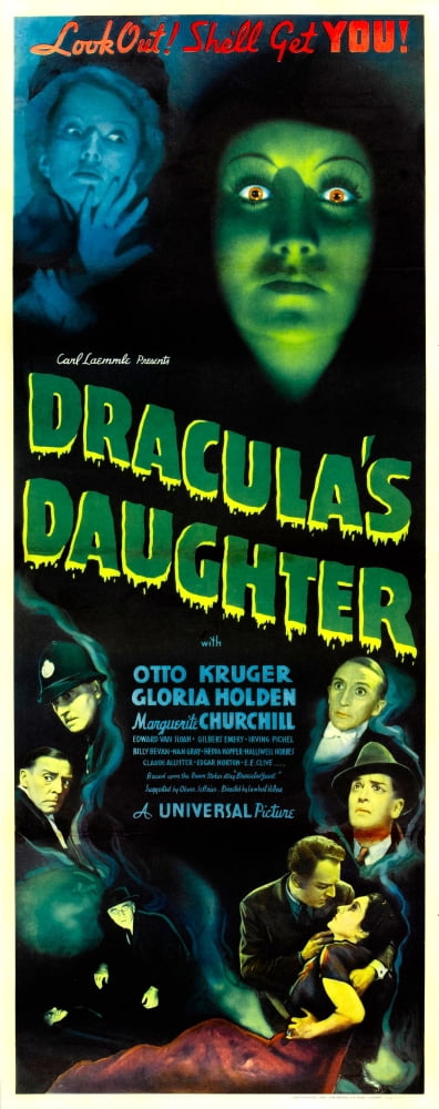 DraculaS Daughter Canvas Art - (11 x 17)