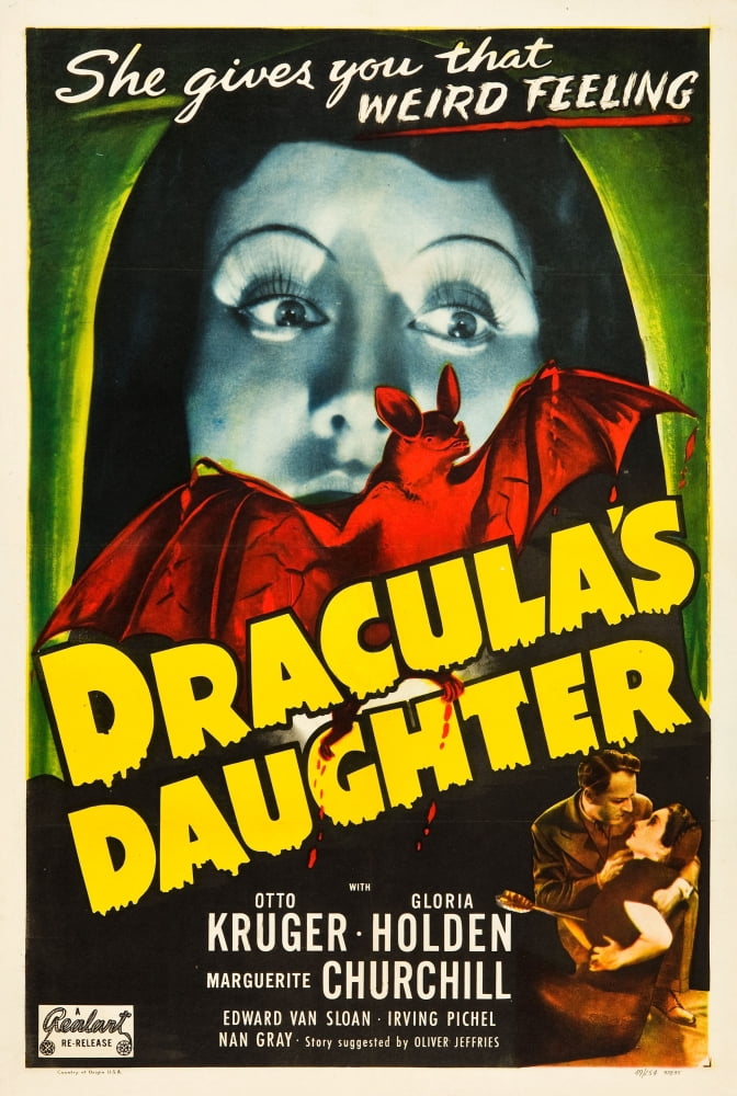 DraculaS Daughter Canvas Art - (24 x 36)