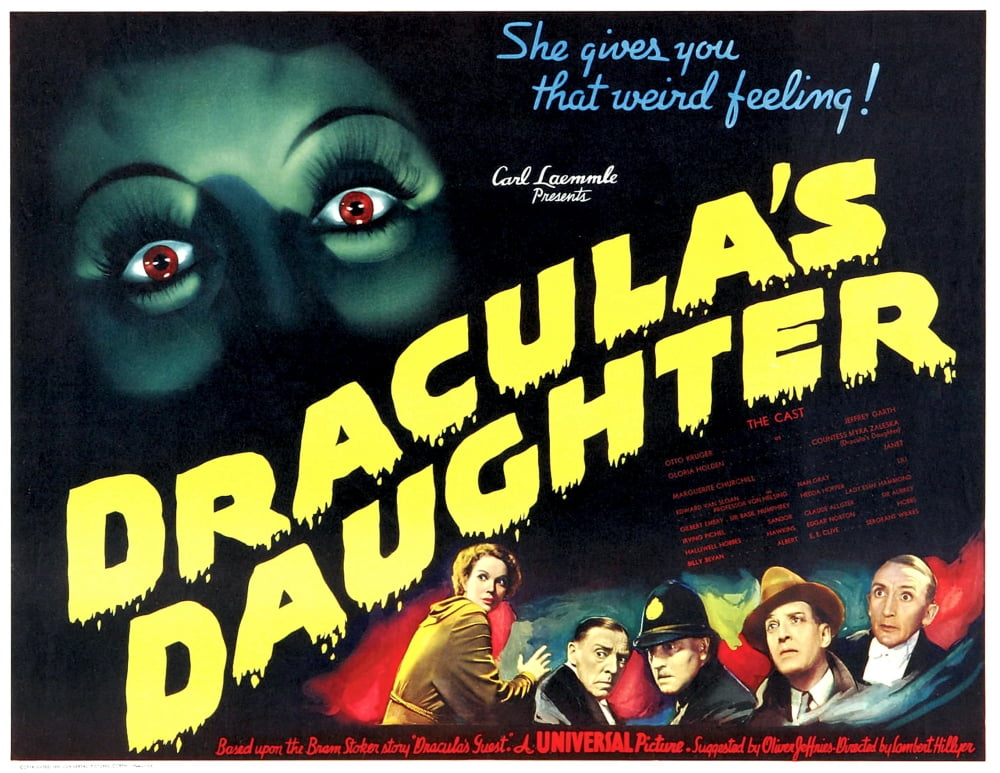 DraculaS Daughter Canvas Art - (28 x 22)