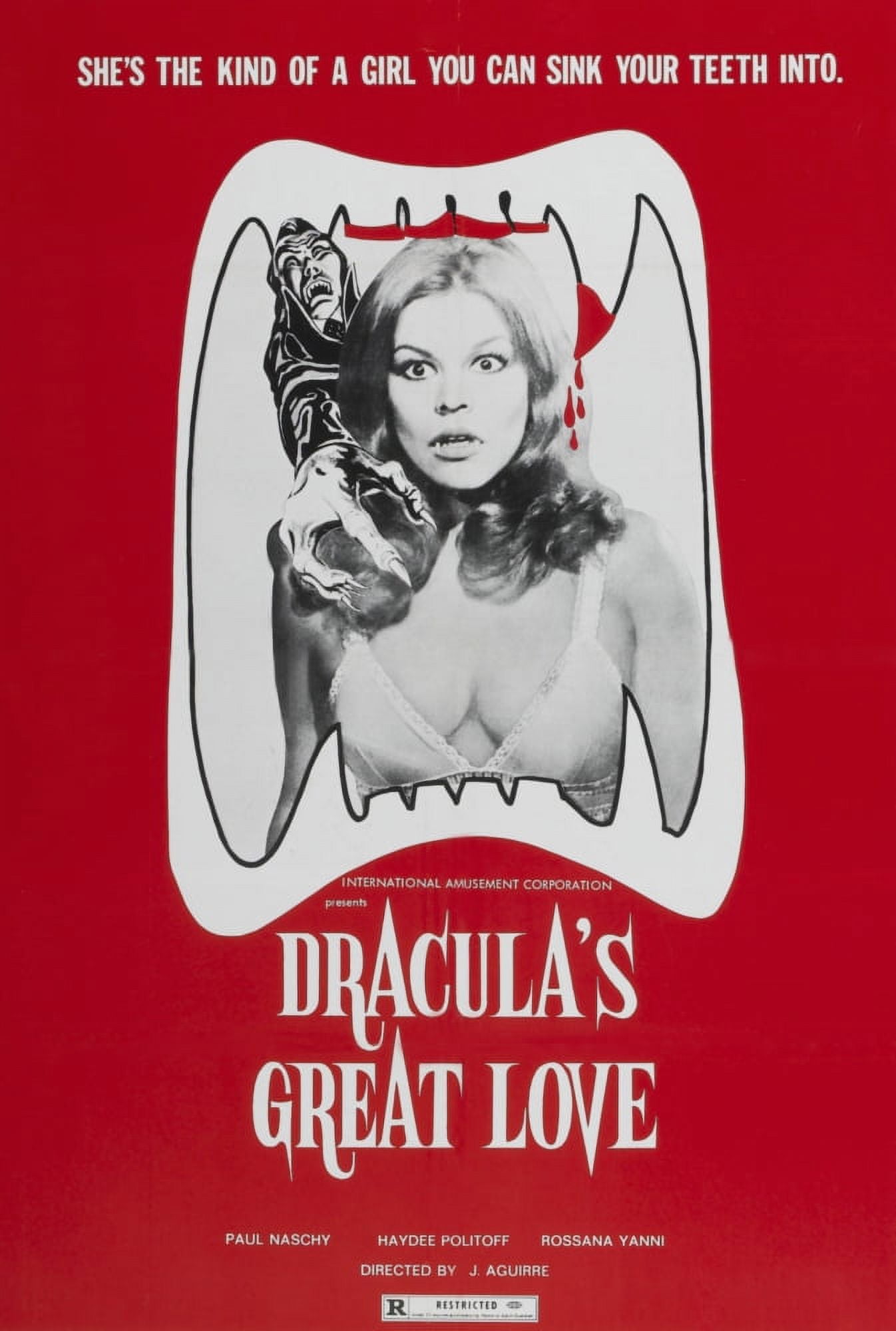 DraculaS Great Love Canvas Art - (24 x 36)