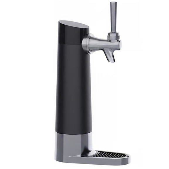 Draft Beer Dispenser System, Mini Home Kegerator for Cans and Bottles, Portable Beer Tap with Ultra Fine Foam
