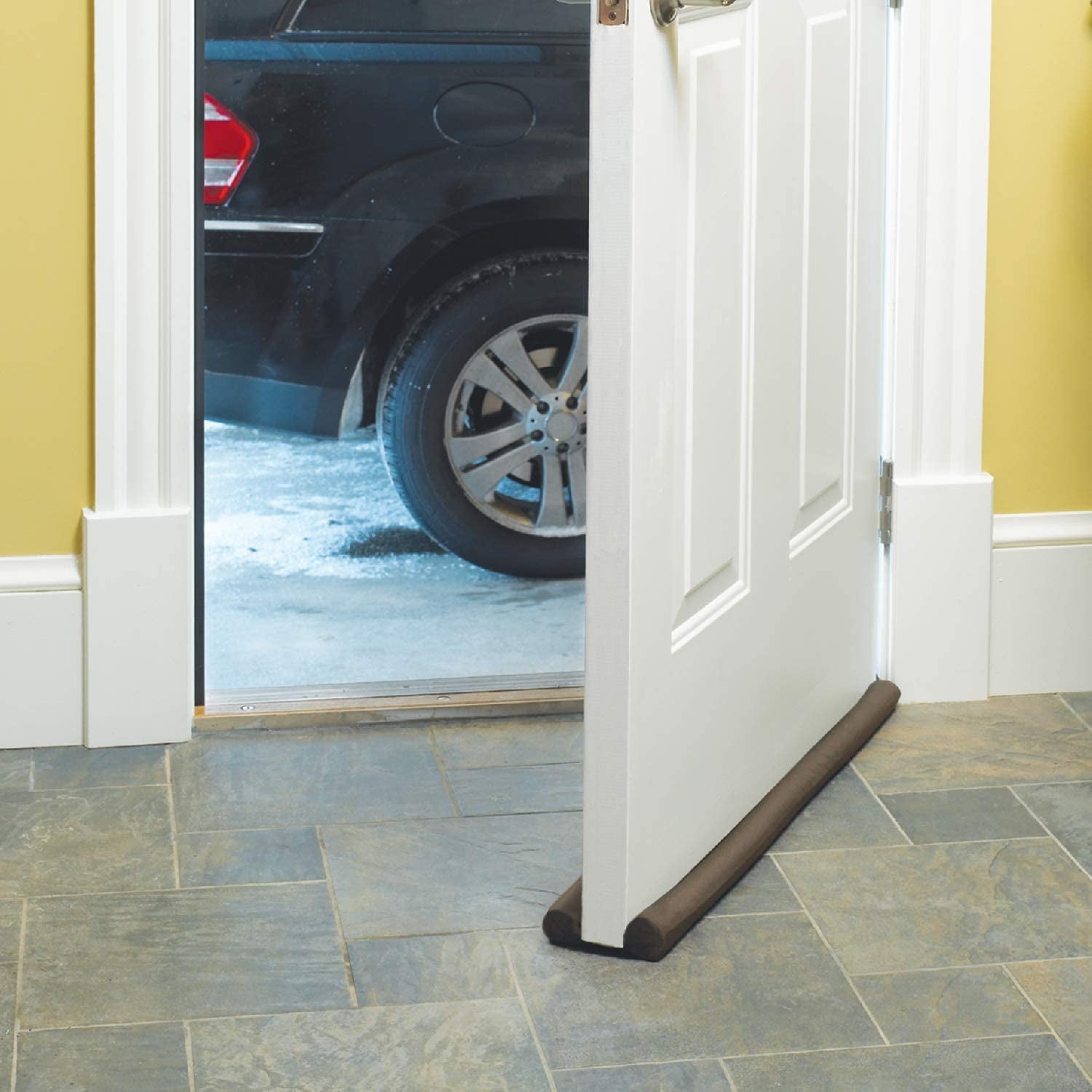 Home Décor Draft Stoppers Double Side Under Door Bottom Seal Strip Noise Blocker