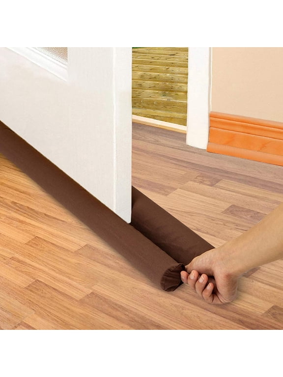 Draft Door Stopper 36 Inches, Draft Guard for Interior Door, Heavy Duty Door Sweep, Sound Proof Reduce Noise Keeping Warm in and Cold Out, Thicker Door Draft