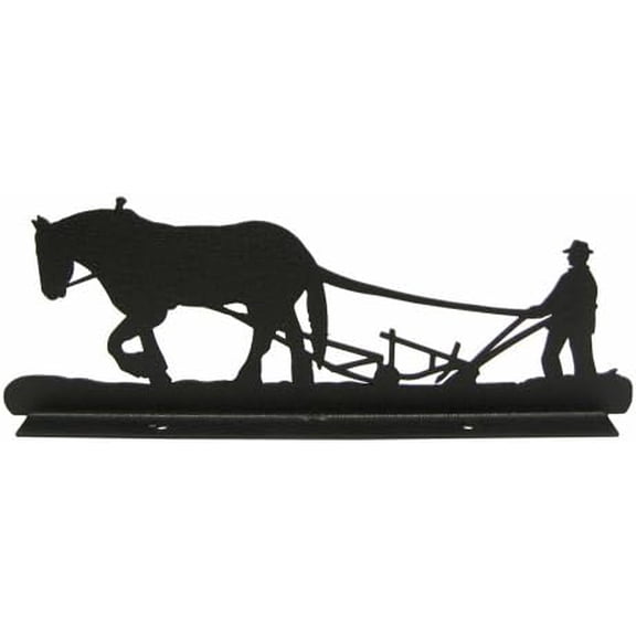 Draft Plow Horse Mailbox Topper$$Garden & Patio