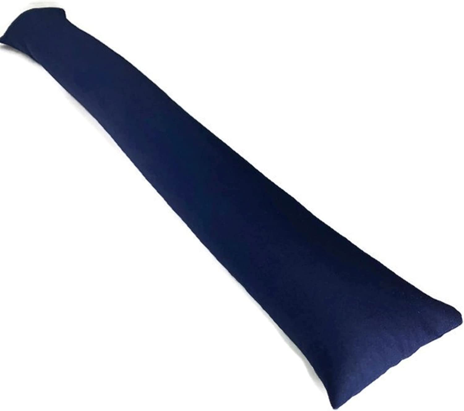 Draft Stopper 2 Inch Diameter For Windows/Doors Navy Blue Pick A Length