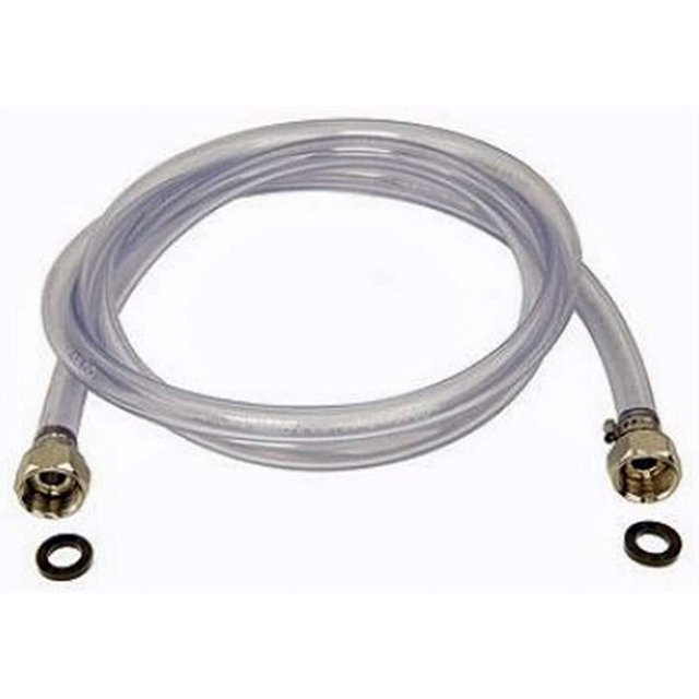 Draft Warehouse Beer Line with Connectors on Both Ends, 5Feet,Chrome