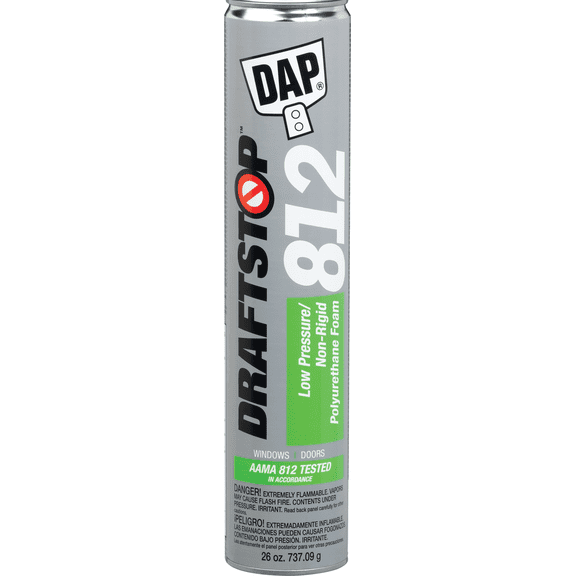 DAP DraftStop 812 Low Pressure/Non-Rigid Polyurethane Foam Sealant - Pack of 2