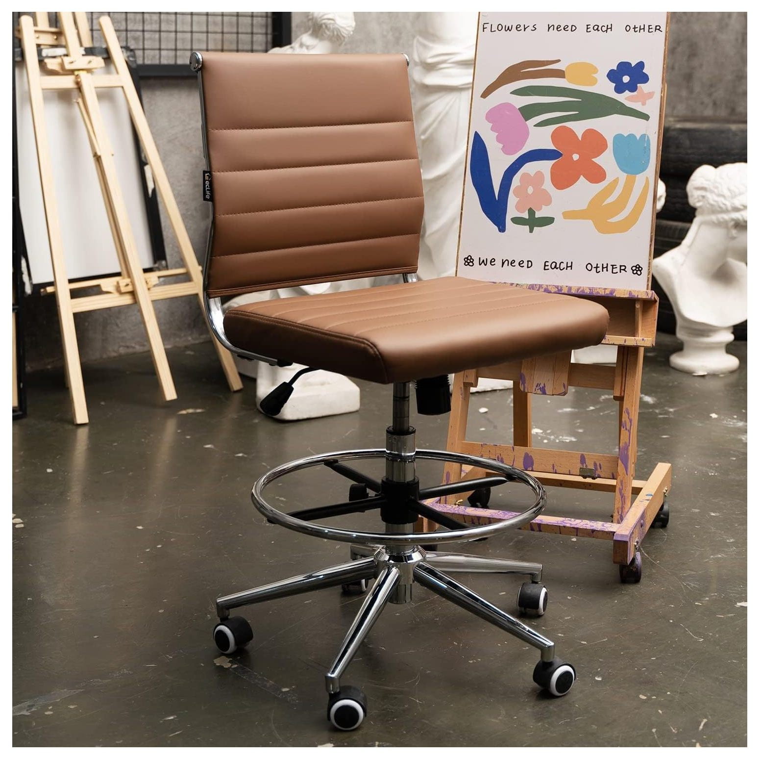 Drafting chair 400 lb capacity hotsell