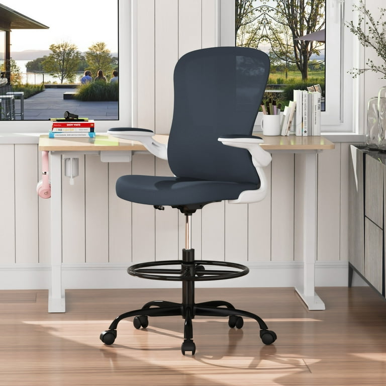 https://i5.walmartimages.com/seo/Drafting-Chair-Tall-Office-Chair-Flip-up-Armrests-Executive-Ergonomic-Computer-Standing-Desk-Lumbar-Support-Adjustable-Footrest-Ring-Dark-Gray_b4959e63-1834-4a17-a6d1-745e7e2b7d9b.53aff664d57cfec923f7f6b6918f9597.jpeg?odnHeight=768&odnWidth=768&odnBg=FFFFFF&format=avif