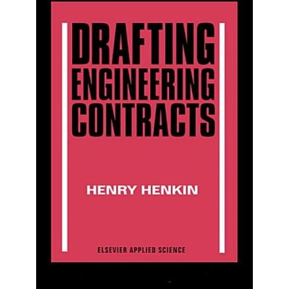 Pre-Owned Drafting Engineering Contracts, (Hardcover)