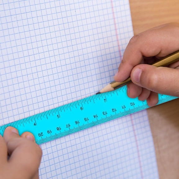 Drafting Ruler Protractor Geometry Measuring Tool for Home Office Drawing