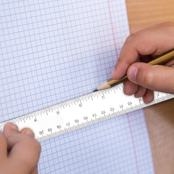 Drafting Ruler Protractor Geometry Measuring Tool for Home Office Drawing