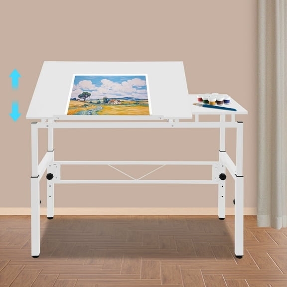 Drafting Table Art Desk Artist Drawing Desk Adjustable Craft Table Drawing Table