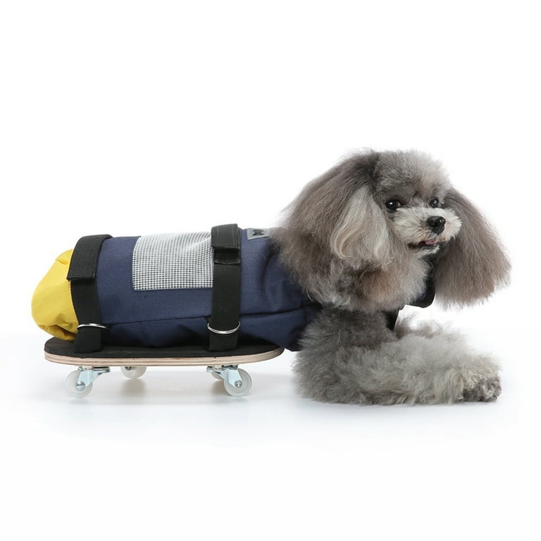 Drag Bag for Paralyzed Pets Disabled Dog Protect Bag Indoor Dog Wheelchair for Paralyzed Dogs Cats Recovery Carrier Bag Protect Pet Chest and