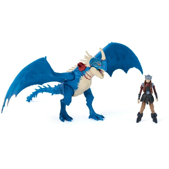 Dreamworks Dragons, How to Train Your Dragon, Deadly Nadder & Astrid, Viking Duo Action Figures