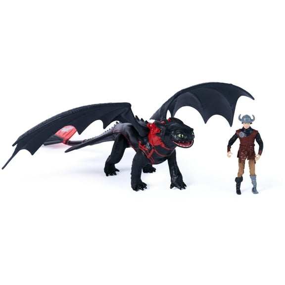 Dreamworks Dragons, How to Train Your Dragon, Toothless & Hiccup, Viking Duo Action Figures, Ages 4+