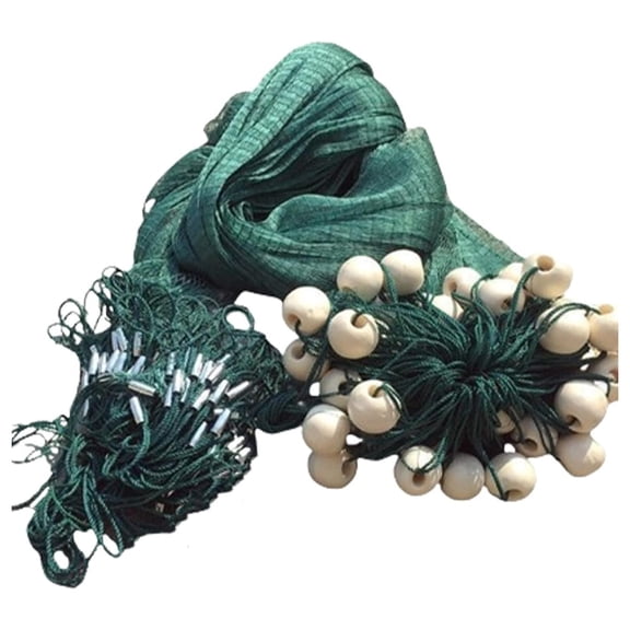 Drag Fish Net Trawl Fishing Trap Net Professional Seine Net Maximizes Catch for River Blocking Minnow 5-50M