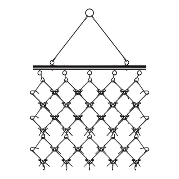 Drag Harrow 5.8 x 4.8 ft Chain Harrow ATV Lawn Rake for Landscape Leveling