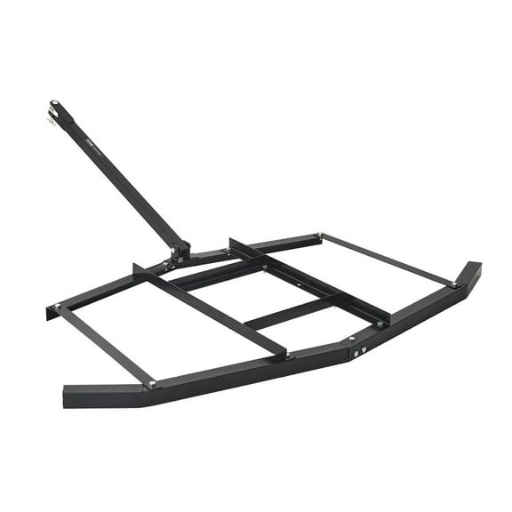 Drag Harrow 66" Tow Behind Steel Grader - ATV UTV Tractor - Gravel Driveway Leveler - Farm Land Prep & Arena Maintenance