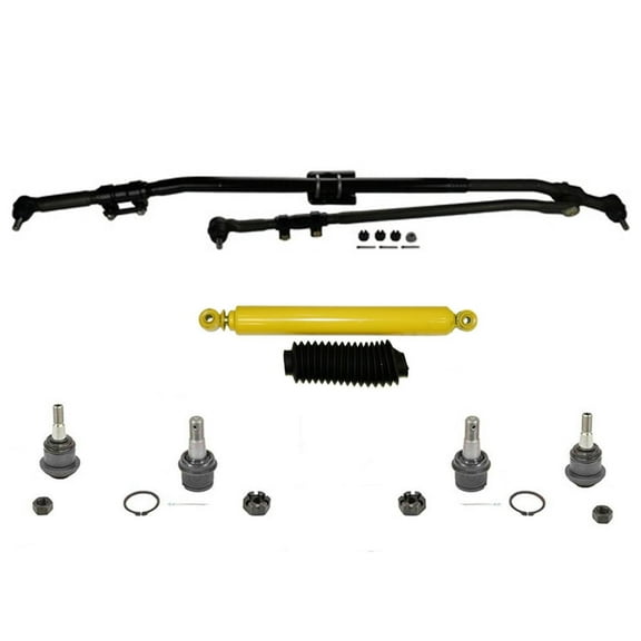 Drag Links Tie Rods Ball Joints for Dodge RAM 2500 4 Wheel Drive 08-13 11pc Kit