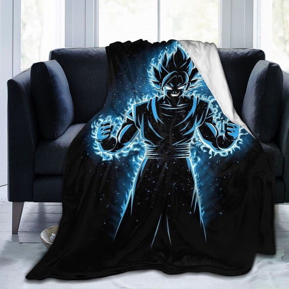 Drag_On Ball Z Blanket Ultra-Soft Throw Blanket For Couch Bed Sofa, Lightweight Warm Bedding Blanket Fleece Bedding 40"X30"