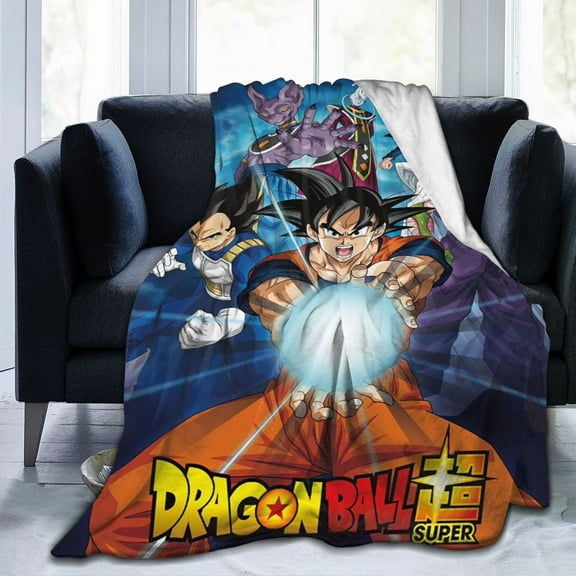 Drag_On Ball Z Blanket Ultra-Soft Throw Blanket For Couch Bed Sofa, Lightweight Warm Bedding Blanket Fleece Bedding 50"X40"