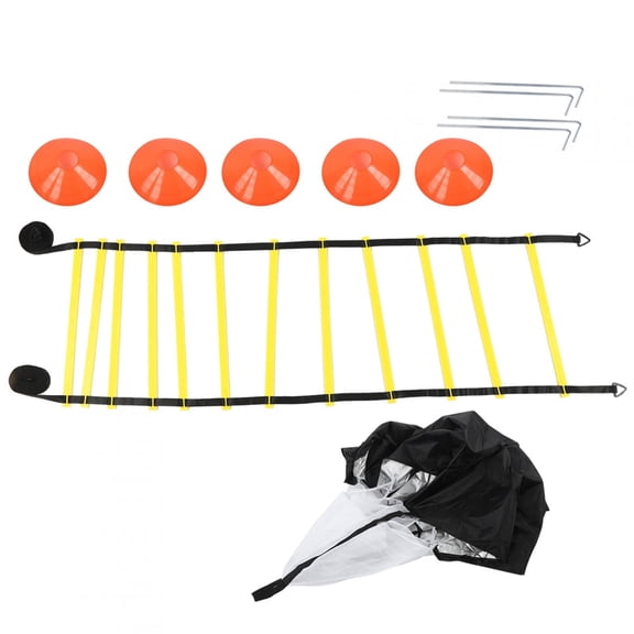 Drag Parachute Set, Reliable Football Training Ladder, Football Training Equipment Accessory For Men Football/Basketball Pace Training