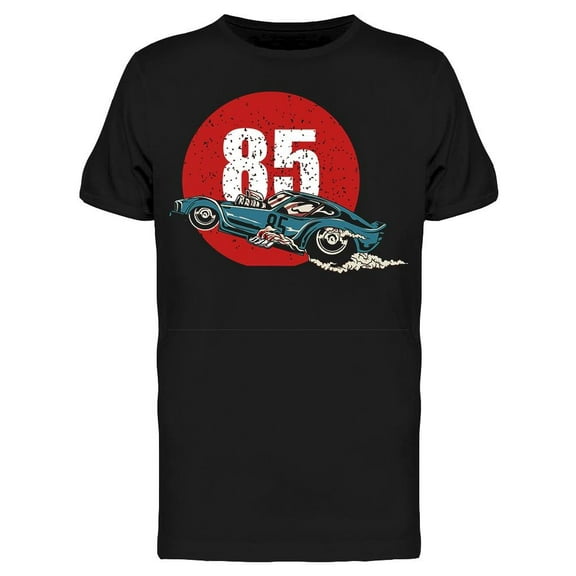 Drag Race Car: Wheelie T-Shirt Men -Image by Shutterstock, Male x-Large