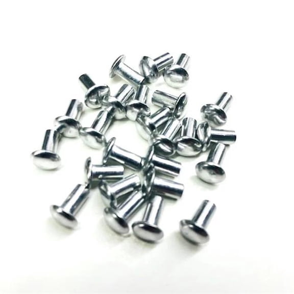 Drag Race Solutions DRR4502-050 0.125 Dia. x 0.313 in. Long Smash Rivet, Pack of 50