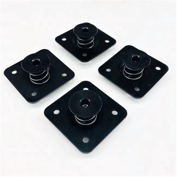 Drag Race Solutions DRR4510-004S 0.43 in. Stainless Backing Plate - Large - Pack of 10