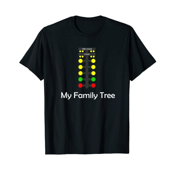 Drag Racing T-Shirt Family Tree