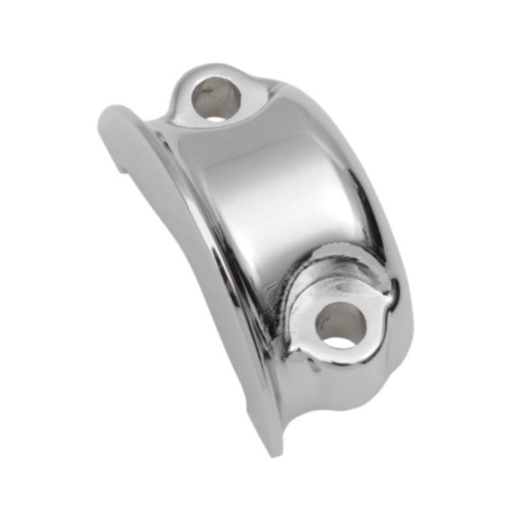 Drag Specialties 0615-0273 Clutch and Brake Control Clamp Halves - Chrome