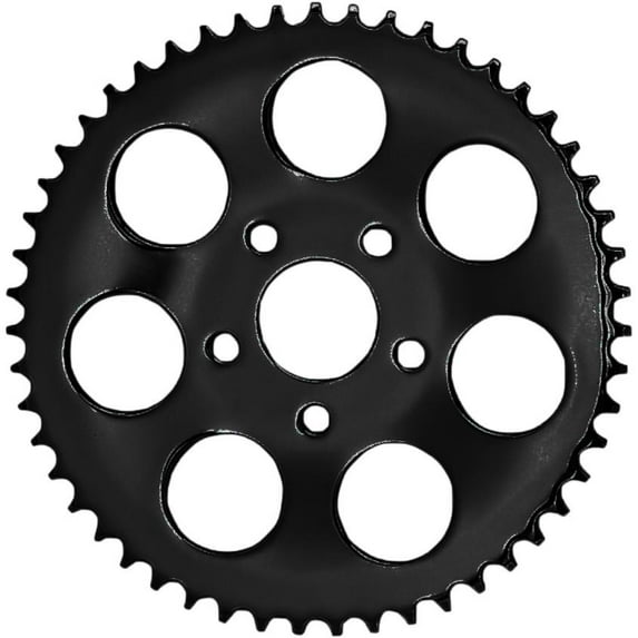 Drag Specialties 1210-1833 530 Chain Conversion Rear Sprocket - Flat - 48T - Gloss Black