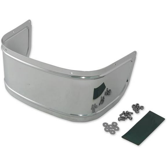 Drag Specialties 1405-0221 Front Fender Skirt - Smooth - Chrome